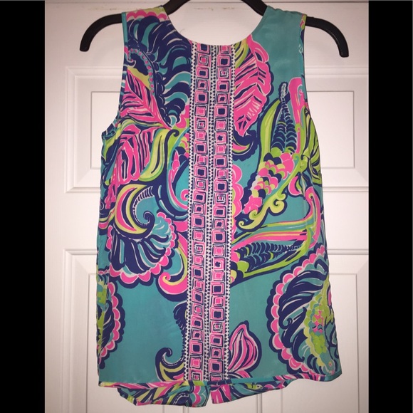Lilly Pulitzer Top XS - Picture 1 of 5